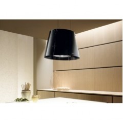 Elica Juno BL/F/50 cm Μαύρος Απορροφητήρας Νησίδας Elica Juno BL/F/50 cm Μαύρος Απορροφητήρας Νησίδας